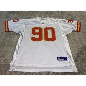 Ryan Sims #90 NFL Kansas City Chiefs Jersey Sz Large Men's